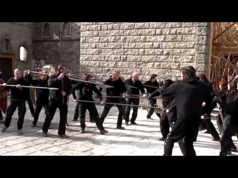 A.R.G.O. PROFILM: sword fight stunts - project Borgia 1. and 2. season