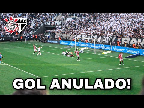 GOL IMPEDIDO de JÔ 77 levou a FIEL TORCIDA a LOUCURA! • CORINTHIANS 1x1 SÃO PAULO