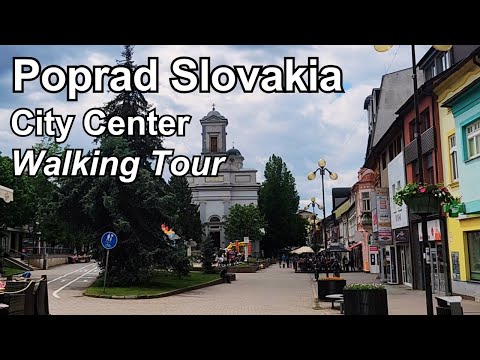Poprad City Center Walking Tour
