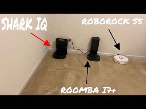 Shark IQ - RoboRock S5 S50 iRobot Roomba i7 i7+ Ran while at dinner which ones failed? Robot Vacuums