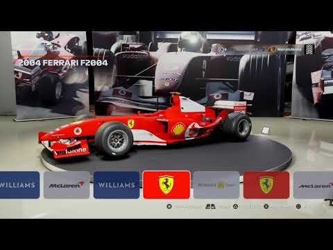 F1 2019 vs F1 2018 Menu Comparison