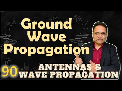 Ground Wave Propagation (Basics, Ground Effect, Banding of EM wave & Polarization) Explained