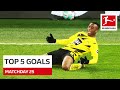 Top 5 Goals • Gnabry, Moukoko & More | Matchday 25 - 2020/21
