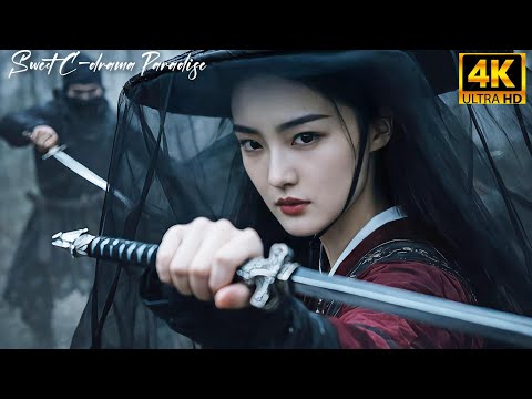 The most powerful female assassin single-handedly rescues her master, defeating hundreds of guards.💥