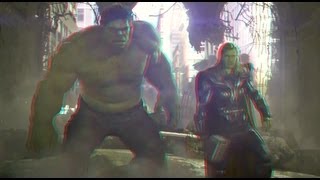 The Avengers (2012)(3D)(Side By Side) - A Little Help [Clip 7]