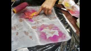 Pintura sobre tela /Nuevas tecnicas para telas  de fibra sintetica