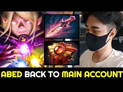 ABED back to Main Account with his Signature Invoker 7.29 Dota 2