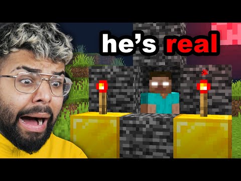 I Trapped Minecraft's Scariest Myths