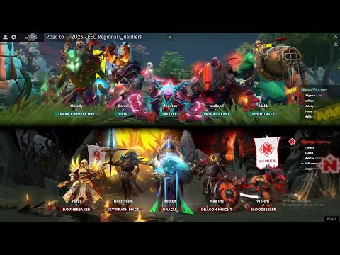 The International 2023 | Eastern Europe Qualifier | Nemiga (0) vs Natus Vincere (1) - Game 2