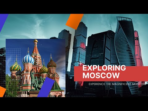 Moscow, Russia in 4K - Ambient Drone Film With Calming Music | The 4K World