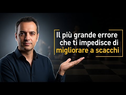 Il più grande errore che ti impedisce di migliorare a scacchi
