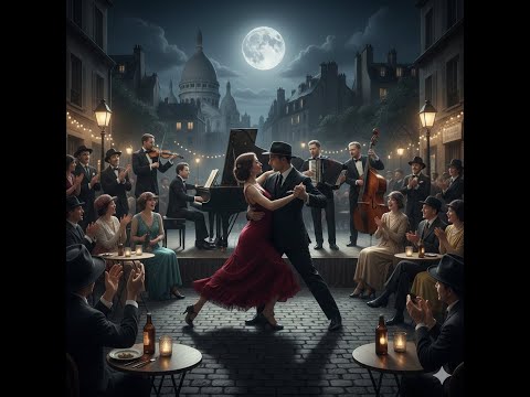 Not only painters in Montmartre... Midnight in Montmartre (Tango)