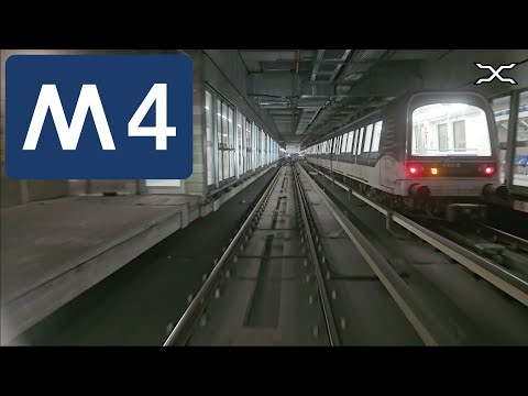 Metro Milan | Cab Ride | M4 | San Babila - Linate Aeroporto