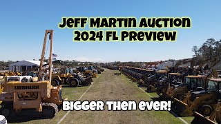 2024 Florida Jeff Martin Kissimmee heavy equipment and truck auction preview!