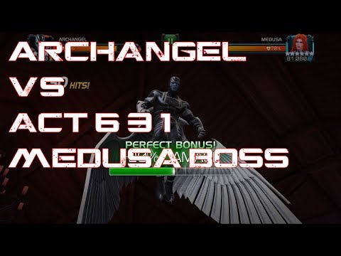 6.3.1 Medusa Boss Solo by Astampf w/ Archangel? - Marvel Contest of Champions