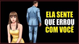 Ela TA SENTENDI ISSO depois que percebeu O ERRO QUE COMETEU | Psicologia Feminina
