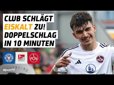 Holstein Kiel - 1. FC Nürnberg | 2. Bundesliga Tore und Highlights 11. Spieltag