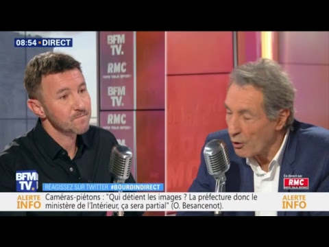 Olivier Besancenot porte-parole du NPA est l'invité de Jean-Jacques Bourdin à 8h30