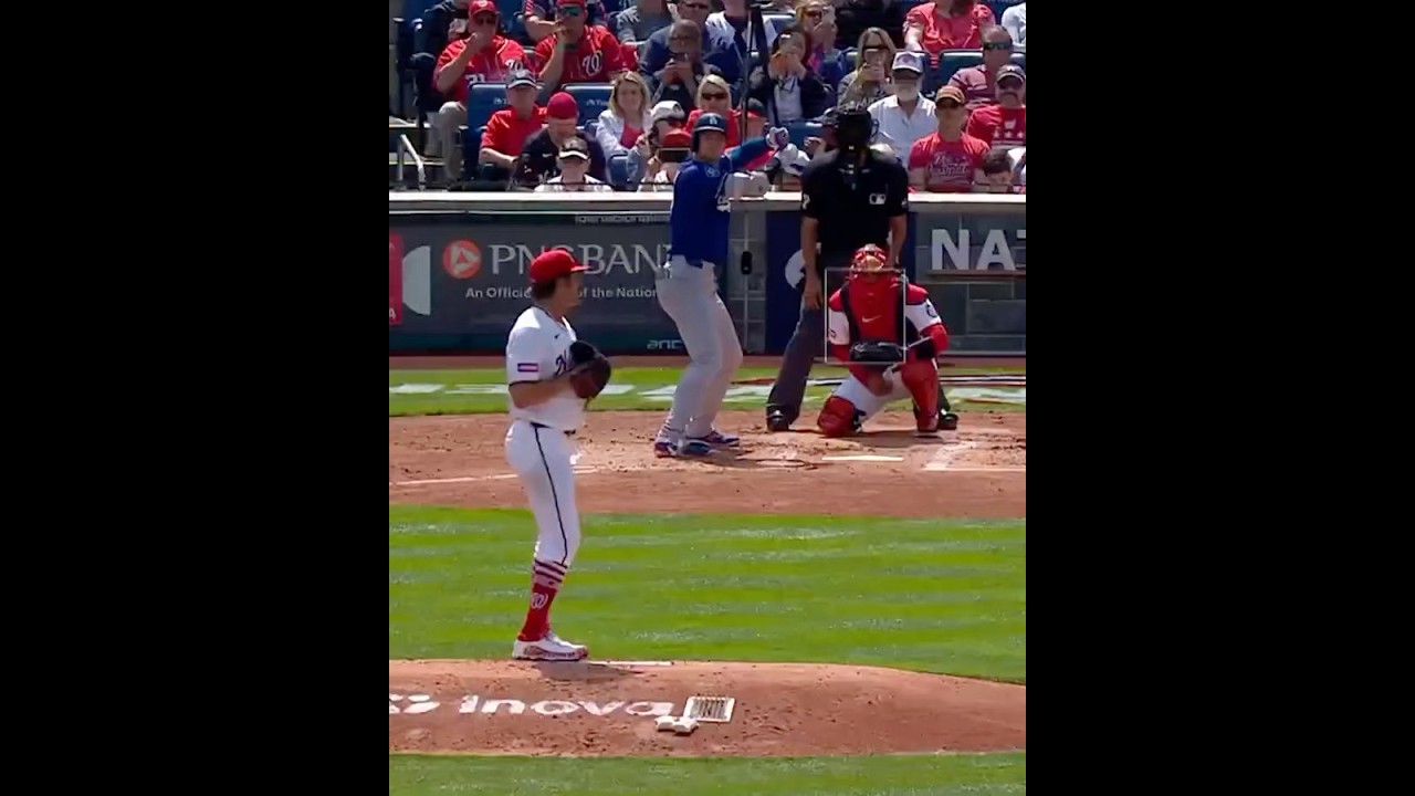 大谷翔平が3ランホームラン！🤩　今シーズン初本塁打！✨