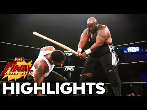 Taylor vs King in Fight Without Honor: Final Battle 2021 Highlights