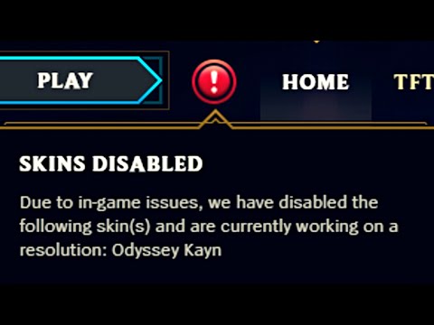 This is why Odyssey Kayn got disabled!