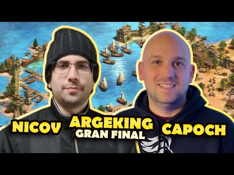 CAPOCH vs NICOV - FINAL de la ARGEKING 2024 - COPA ARGENTINA de AGE of EMPIRES 2