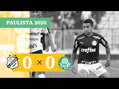 INTER DE LIMEIRA 0 X 0 PALMEIRAS - MELHORES MOMENTOS - 14/03 - CAMPEONATO PAULISTA 2020