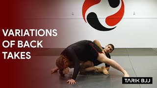 Back Takes from the Waiter Sweep Position (Deep Half Guard)