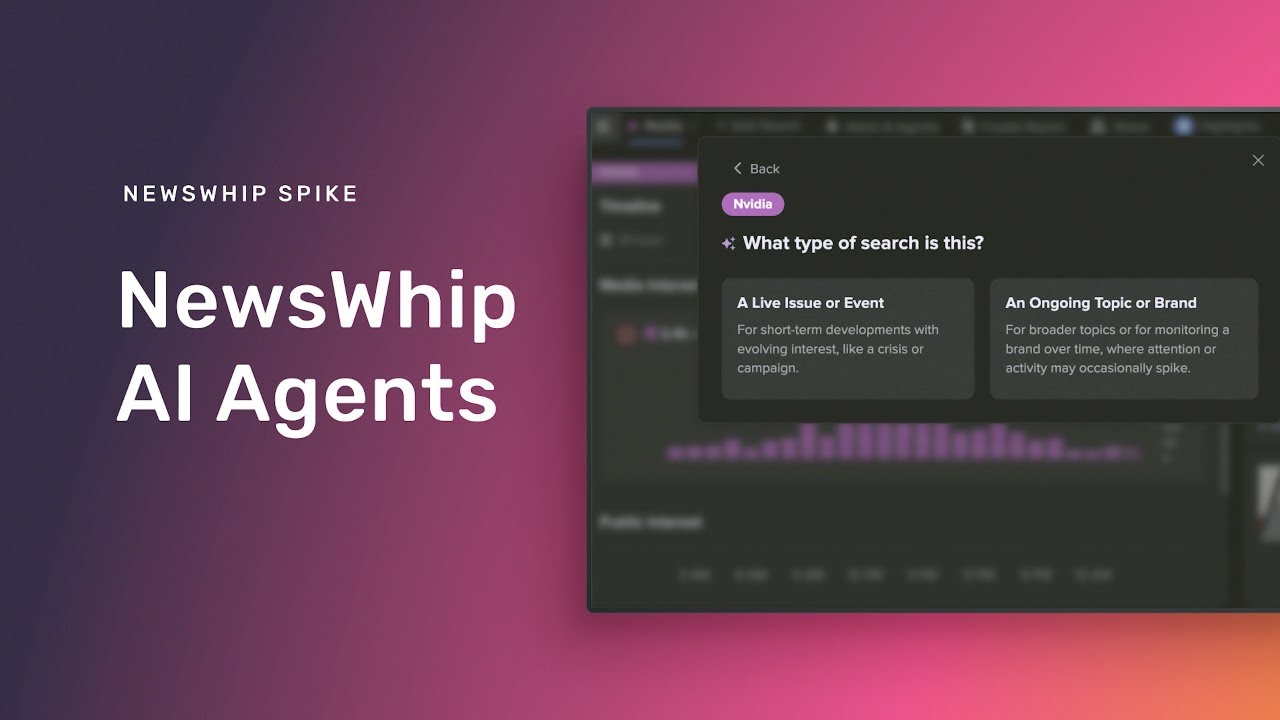Introducing NewsWhip AI Agents