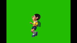 Cartoon  Nobita dancing  Green screen  #greenscree