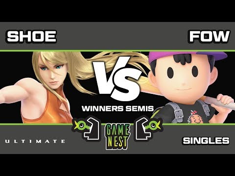 Game Nest Smash it Up: Armada | Shoe (Zero Suit Samus) vs Fow (Ness) - Winners Semis