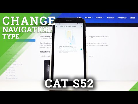 How to Change Navigation Bar in CAT S52 – Manage Navigation Bar