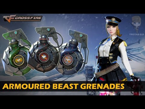 CrossFire Vietnam || Armoured Beast Grenades (Wide Grenade, Flashbang & Smoke Grenade) [VVIP Weapon]