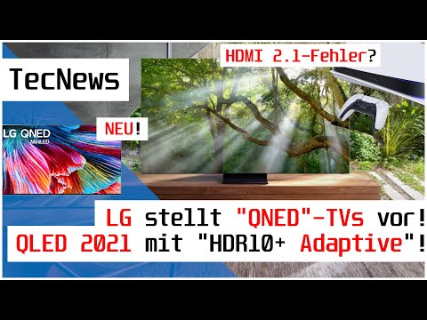 [NEWS] LG stellt "QNED-TVs" vor! QLED 2021-TVs mit HDR10+ Adaptive, Gaming-OLED, PS5 uvm. | #153