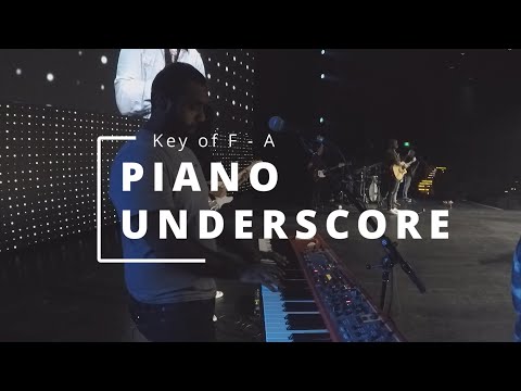 Piano Underscore // LIVE CAM // Key of F-A transition //