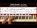 I'll Be Around - jazz piano tutorial