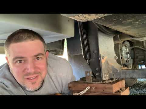 How to Replace RV Leveling Springs- The Easy Way!!
