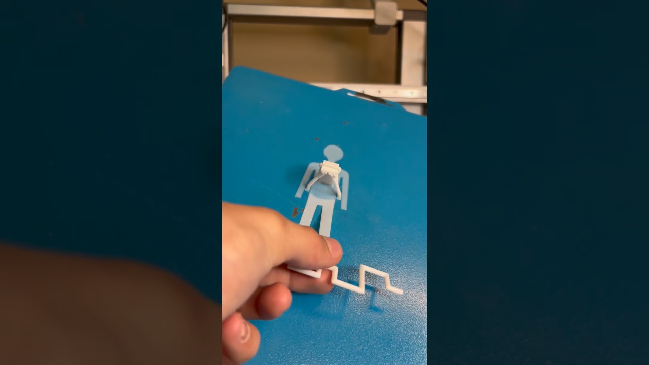 3D Printed Walking Man | Cool Things To 3D Print #3dprinting