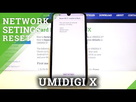 How to Reset Network Settings in UMIDIGI X – Reset Bluetooth and Wi-Fi Settings