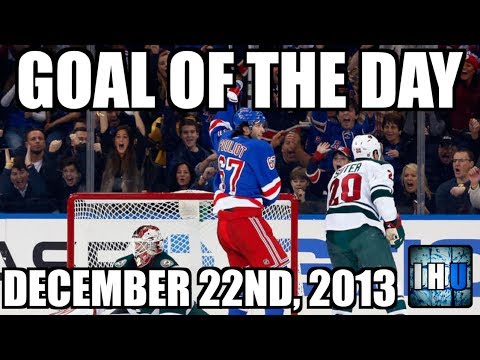 Benoit Pouliot goal vs Minnesota Wild | NHL GOAL OF THE DAY (December 22nd, 2013)