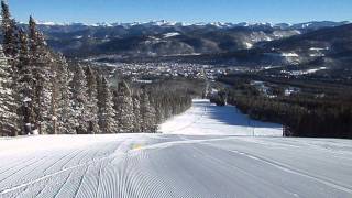 preview picture of video 'Peak 9 - Breckenridge Ski Resort In Colorado - 12/25/2013'