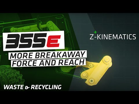 SENNEBOGEN 355 E - More breakaway force and reach