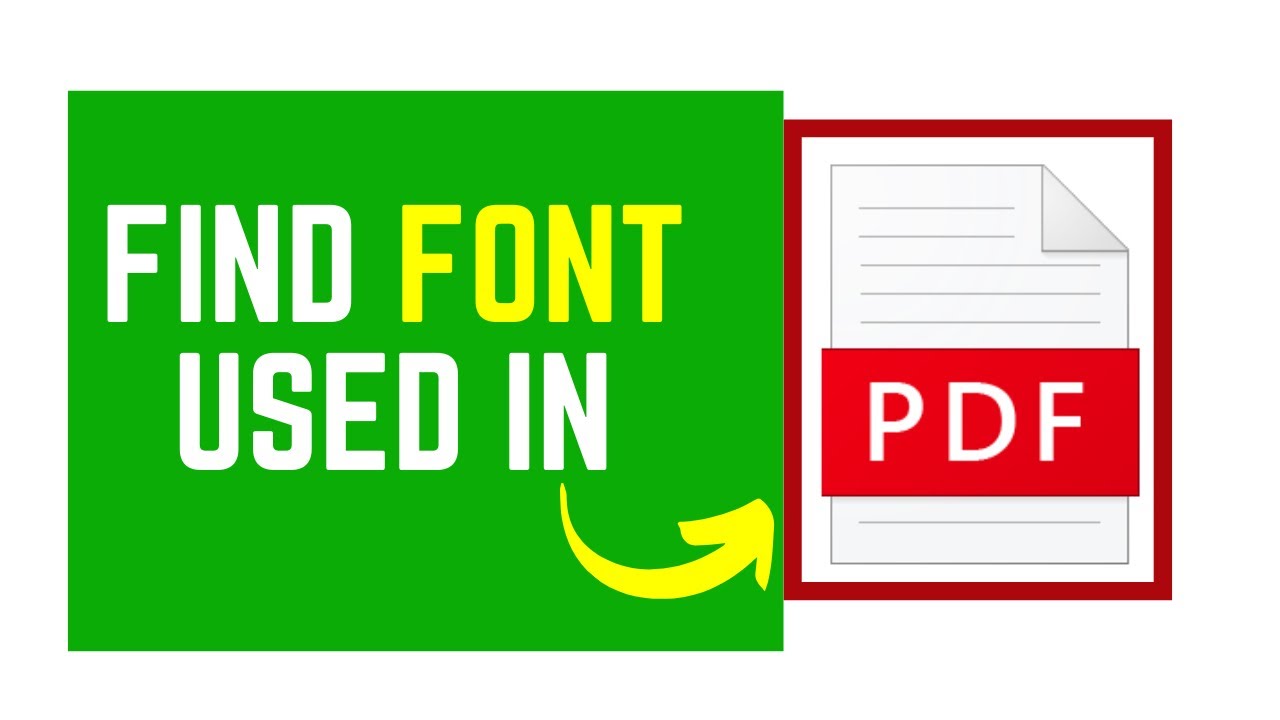 How to Find a Font or Fonts Used in a PDF File Using Adobe Acrobat Pro DC