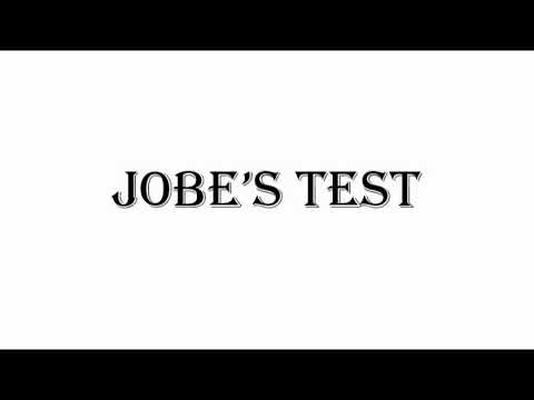 Jobe's test