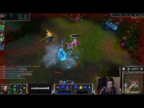 Bjergsen Irelia vs Trundle [Challenger Ranked solo queue mid]