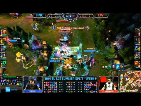 Rekkles Pentakill LCS