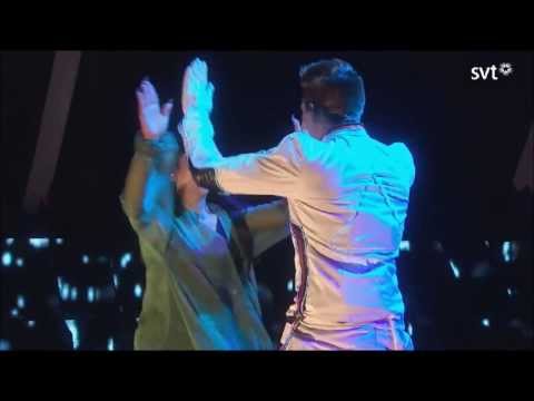 Gina Dirawi & Danny Saucedo - Euphoria - Melodifestivalen 2013