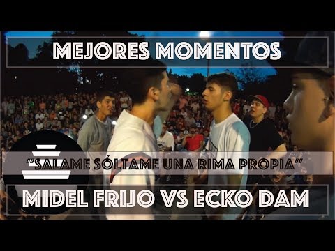 MEJORES MOMENTOS: MIDEL FRIJO VS ECKO DAM