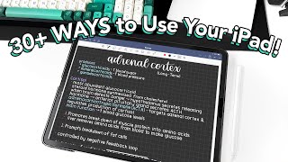 30+ WAYS to Use Your iPad! Tips for Productivity, Creativity & Organization