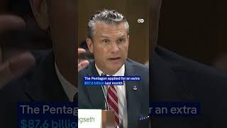 Pentagon chief Hegseth requests $87 billion in additional funding as US strikes Iran for 11th consecutive night